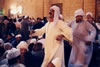Disciples en transe pendant le dhikr donn� pour l'anniversaire de Hussein. Le Caire. (munshid02)