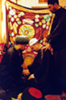 Disciple faisant v�u d'all�geance � son Shaykh pendant une c�r�monie d'intronisation de confr�rie soufie. Alep, Syrie.